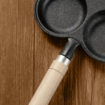 6-SOGA 4 Mold Cast Iron Breakfast Fried Egg Pancake Omelette Fry Pan