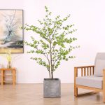 3-SOGA 150cm Green Artificial Indoor Watercress Tree Fake Plant Simulation Decorative