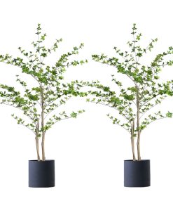 1-SOGA 2X 150cm Green Artificial Indoor Watercress Tree Fake Plant Simulation Decorative