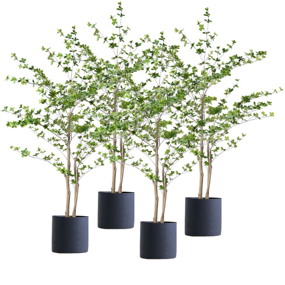 1-SOGA 4X 150cm Green Artificial Indoor Watercress Tree Fake Plant Simulation Decorative