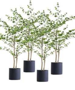 1-SOGA 4X 150cm Green Artificial Indoor Watercress Tree Fake Plant Simulation Decorative