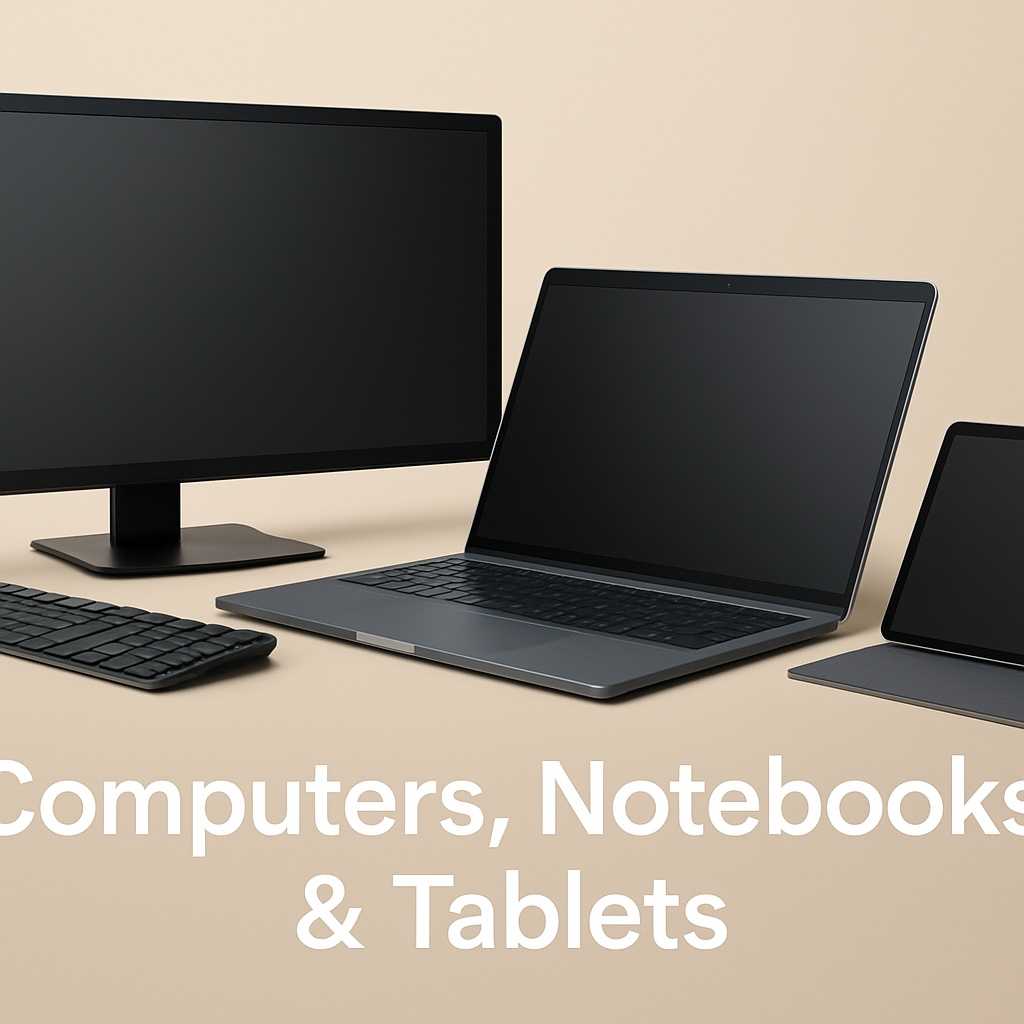 Computers, Notebooks & Tablets