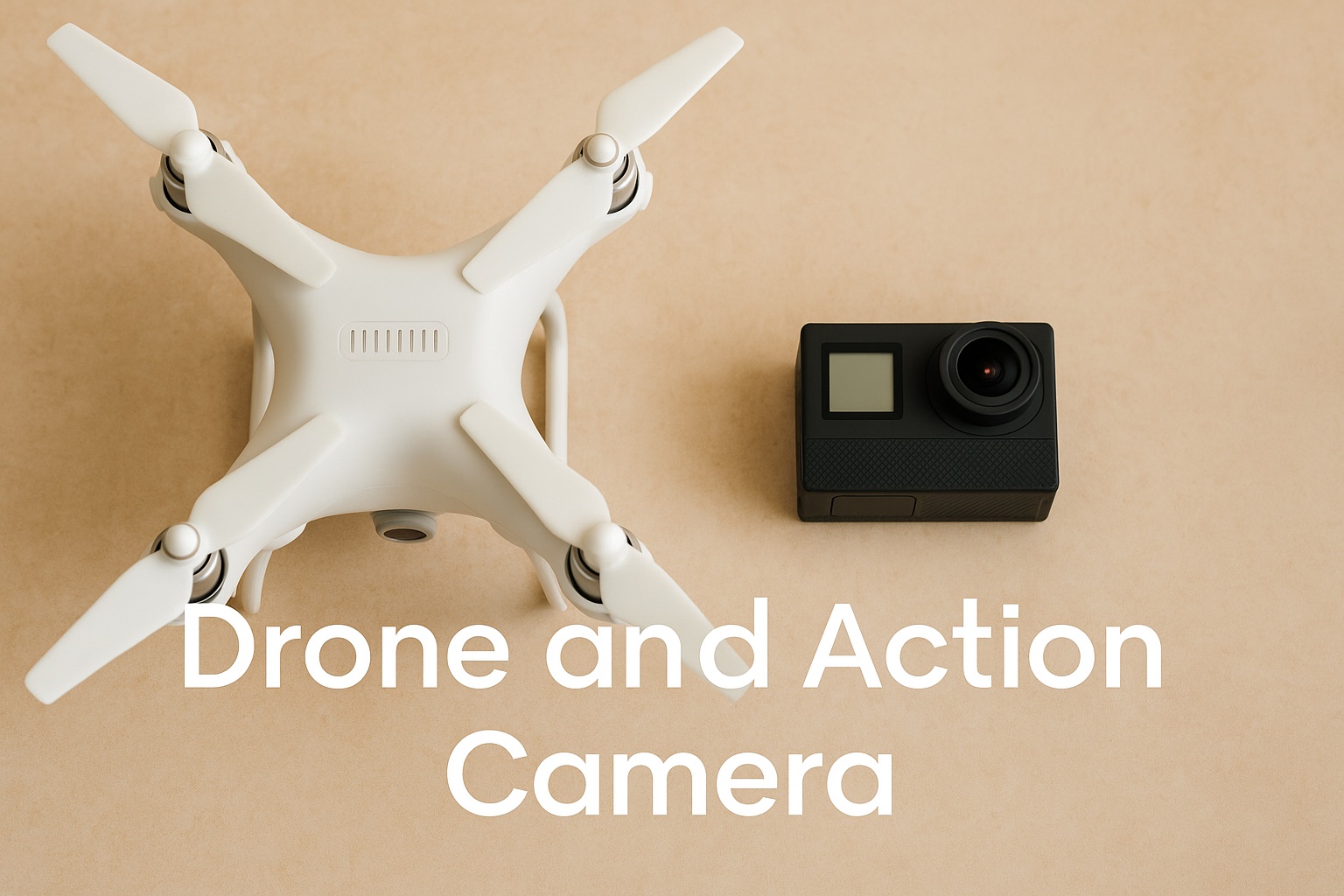 Drone and Action Camera