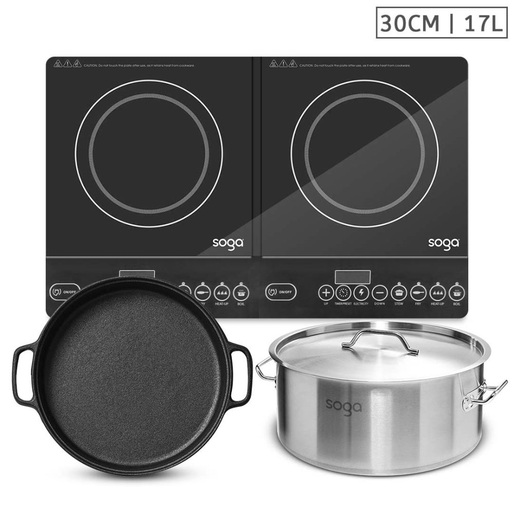 1-SOGA Dual Burners Cooktop Stove