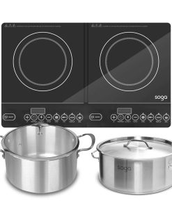 1-SOGA Dual Burners Cooktop Stove