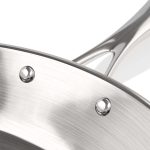 17L Stainless Steel Stockpot 28cm and 30cm Induction Fry Pan
