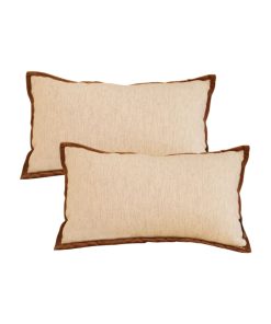 1-SOGA 2X 30cm Pillow Rectangular Vintage Cover Square Decorative Beautiful with Polyester Made Throw Pillow