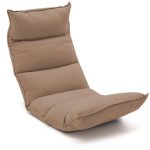 1-SOGA Foldable Tatami Floor Sofa Bed Meditation Lounge Chair Recliner Lazy Couch Khaki