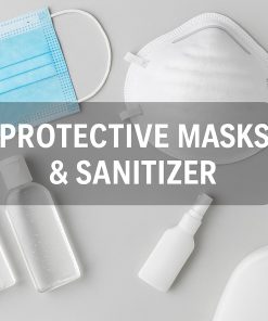Protective Masks & Sanitizer