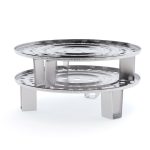 3-SOGA 28cm Stainless Steel Steamer Insert Stock Pot Steaming Rack Stockpot Tray