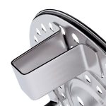 6-SOGA 28cm Stainless Steel Steamer Insert Stock Pot Steaming Rack Stockpot Tray
