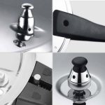 6-2X Stainless Steel Pressure Cooker 10L Lid Replacement Spare Parts