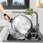 6-10L Commercial Grade Stainless Steel Pressure Cooker With Seal