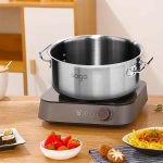 3-SOGA Stock Pot 23L Top Grade Thick Stainless Steel Stockpot 18/10 Without Lid