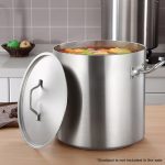 6-SOGA 32cm Top Grade Stockpot Lid Stainless Steel Stock pot Cover