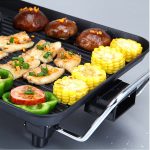 6-SOGA Electric Steamboat Asian Hot Pot Soup Maker Fondue Teppanyaki Hotpot Grill