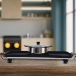 7-SOGA Electric Steamboat Asian Hot Pot Soup Maker Fondue Teppanyaki Hotpot Grill