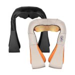 1-SOGA 2X Electric Kneading Back Neck Shoulder Massage Arm Body Massager Black/White