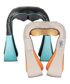 1-SOGA 2X Electric Kneading Back Neck Shoulder Massage Arm Body Massager Blue/White