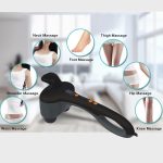 3-SOGA Deluxe Hand Held Infrared Percussion Massager with Soothing Heat