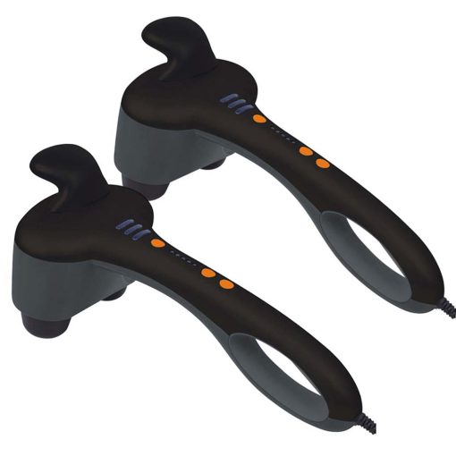 1-SOGA 2X Deluxe Hand Held Infrared Percussion Massager with Soothing Heat