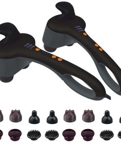 1-SOGA 2X Portable Handheld Massager Soothing Heat Stimulate Blood Flow Foot Shoulder