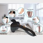 5-SOGA 2X Portable Handheld Massager Soothing Heat Stimulate Blood Flow Foot Shoulder