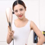 7-SOGA 6 Heads Portable Handheld Massager Soothing Stimulate Blood Flow Shoulder Gold