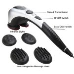 4-SOGA Deluxe Handheld Percussion Soothing Body Massager