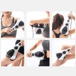 6-SOGA 2X Deluxe Handheld Percussion Soothing Body Massager