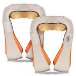 1-SOGA 2X Electric Kneading Neck Shoulder Arm Body Massager With Heat Health Care