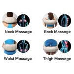 8-SOGA 2X Electric Kneading Neck Shoulder Arm Body Massager With Heat Health Care