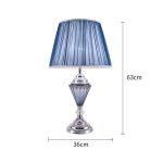 2-SOGA 2X LED Elegant Table Lamp with Warm Shade Desk Lamp