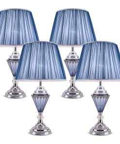 1-SOGA 4X LED Elegant Table Lamp with Warm Shade Desk Lamp