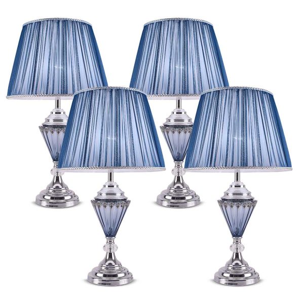 1-SOGA 4X LED Elegant Table Lamp with Warm Shade Desk Lamp