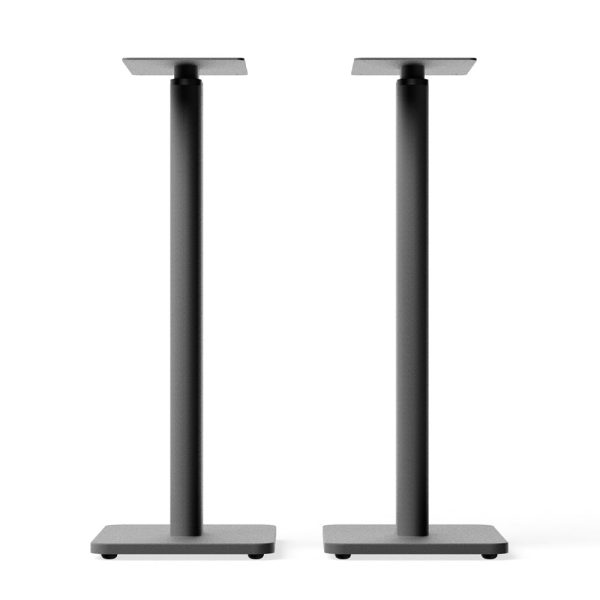 Kanto SPH Universal Height Adjustable Bookshelf Speaker Stands - Black, Pair