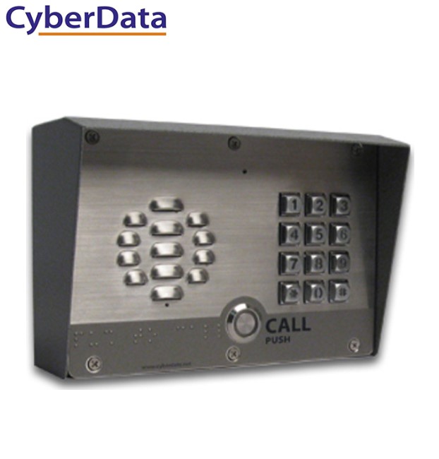 Cyberdata SIP Outdoor Intercom with Keypad. 2 years warranty VOIP Phones