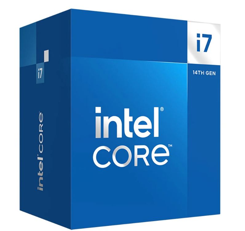 Intel i7 14700 CPU 4.2GHz (5.4GHz Turbo) 14th Gen LGA1700 20-Cores 28-Threads 61MB 65W UHD Graphics 770 Retail Raptor Lake with Fan CPU