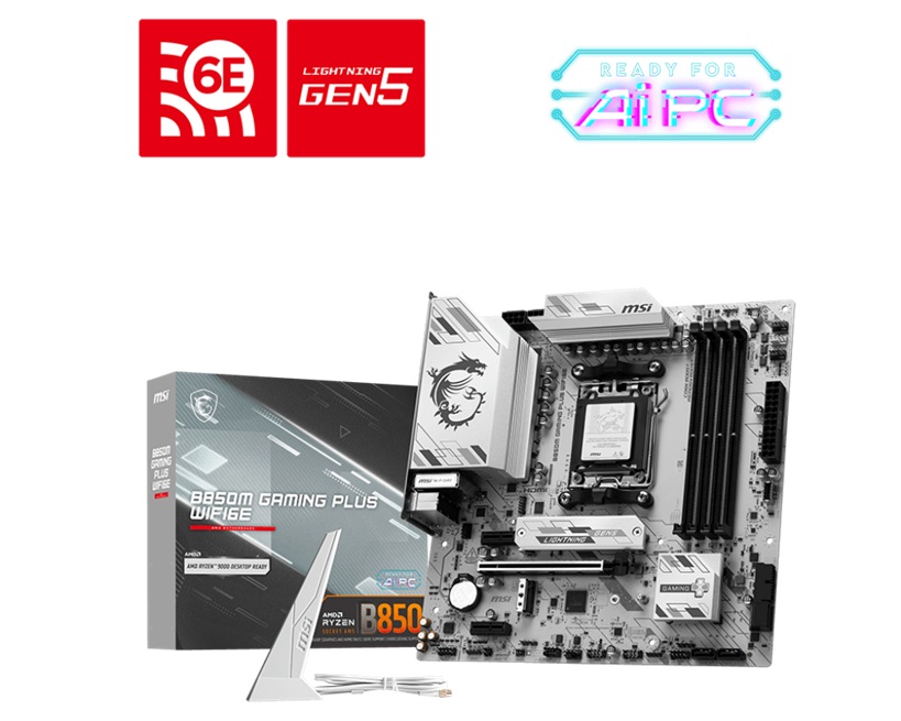 MSI B850M GAMING PLUS WIFI 6E Motherboards