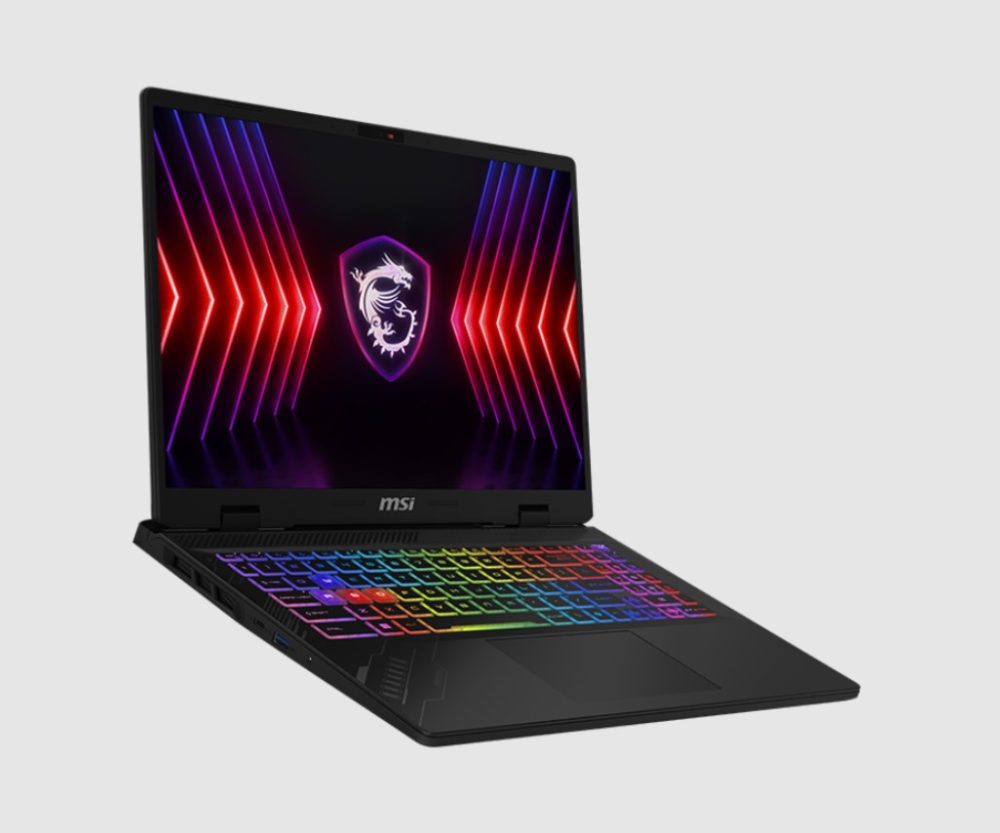 MSI Crosshair A16 HX D7WGKG-037 16' 16:10 QHD AMD Ryzen 9 7945HX DDR5 8GB*2 1TB NVMe PCIe SSD Windows 11 Home Advanced RTX 5070 Notebooks