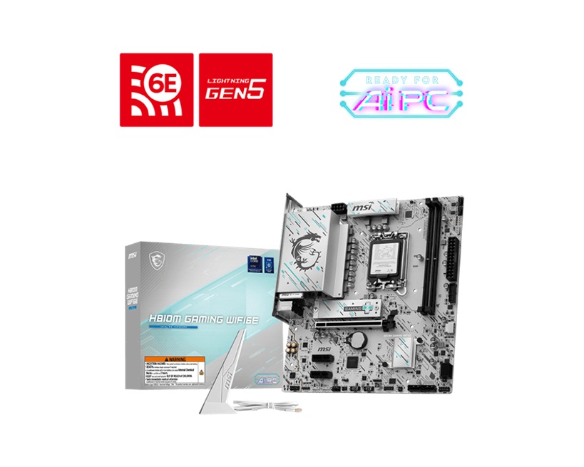 MSI H810M GAMING WIFI6E: LGA1851 Motherboards