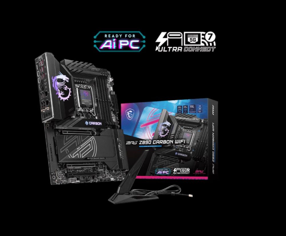 MSI MPG Z890 CARBON WIFI INTEL Z890 Motherboard Motherboards