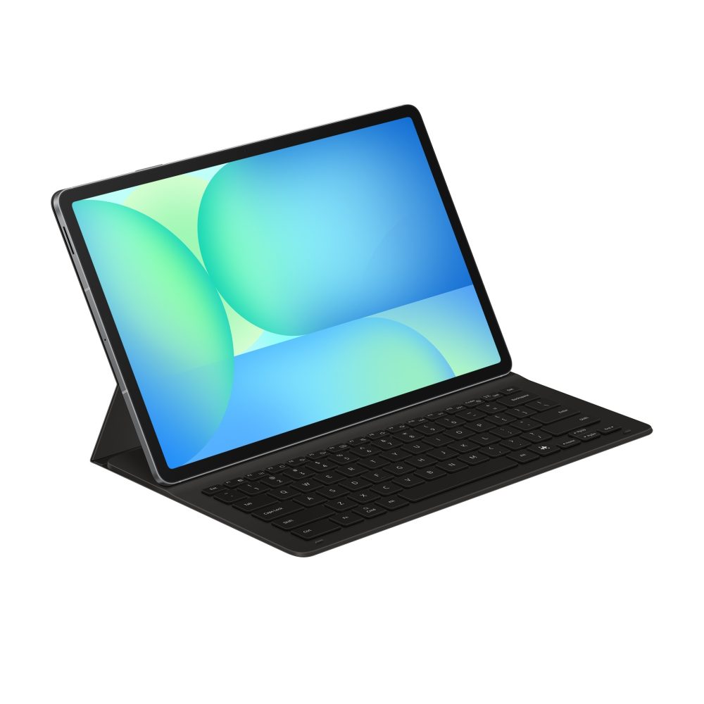 Samsung Galaxy Tab S10 FE+ Book Cover Keyboard Slim - Black(EF-DX620UBEGWW) iPad