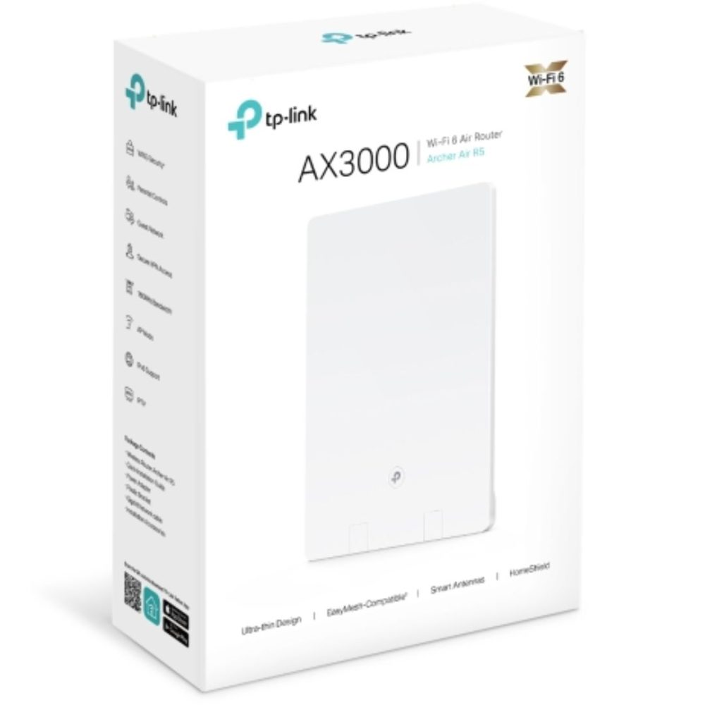 TP-Link Archer Air R5 AX3000 Dual-Band Wi-Fi 6 Air Router Network - Consumer