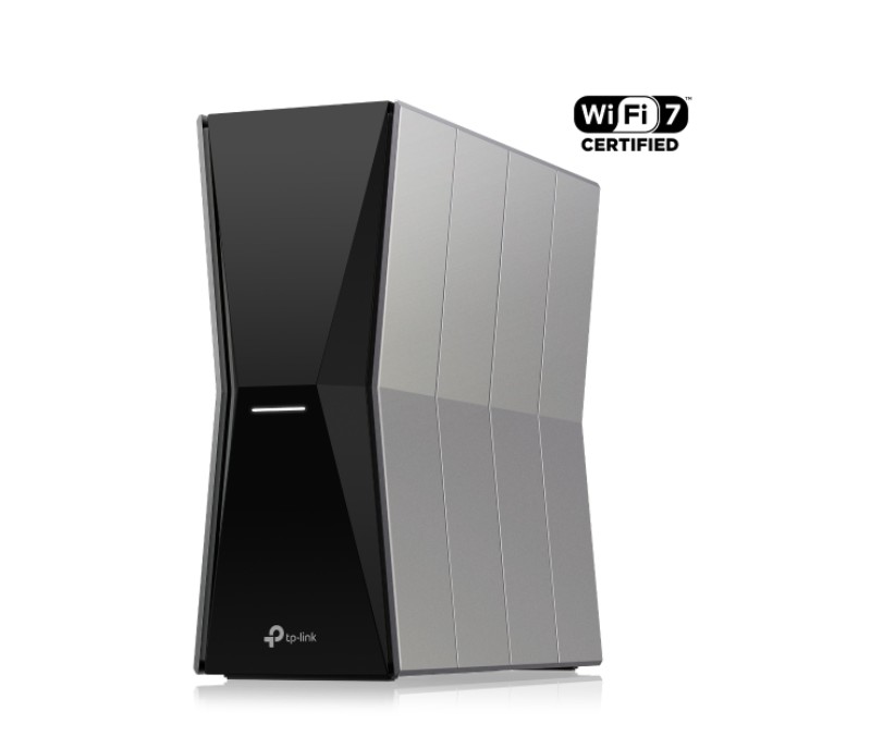 TP-Link Archer BE805 BE19000 Tri-Band Wi-Fi 7 Router (WIFI7) 1376 Mbps at 2.4 GHz + 5760 Mbps at 5 GHz + 11520 Mbps at 6 GHz Network - Consumer