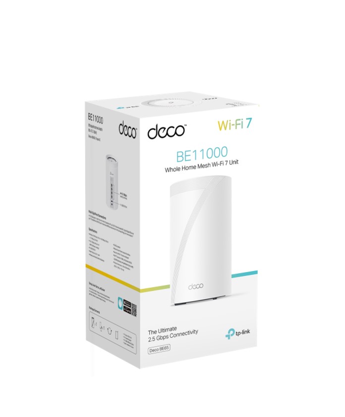 TP-Link Deco BE65 BE11000 Whole Home Mesh Wi-Fi 7 System (WIFI7) Network - Consumer