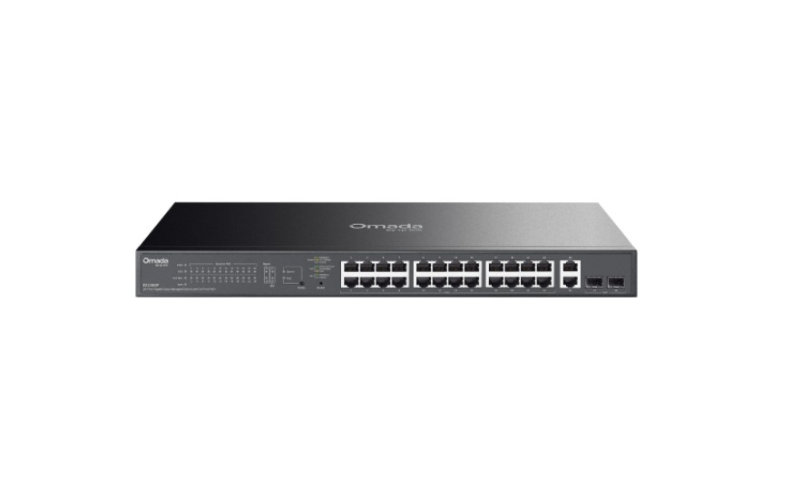 TP-Link ES228GP Omada 28-Port Gigabit Easy Managed Switch with 24-Port PoE+ Network - SMB