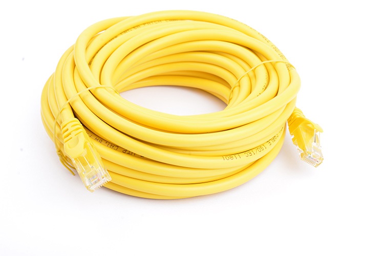 8Ware CAT6A Cable 10m - Yellow Color RJ45 Ethernet Network LAN UTP Patch Cord Snagless Cables