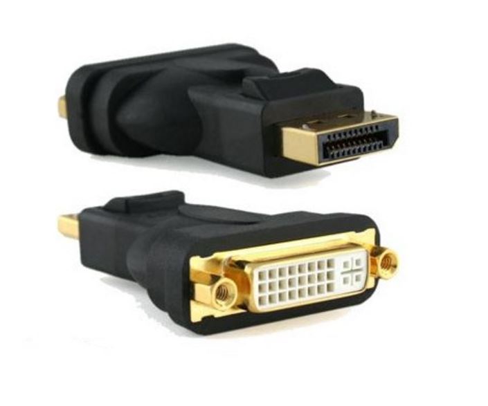 Astrotek DisplayPort DP to DVI-D Adapter Converter 20 pins Male to DVI 24+1 pins Female Cables