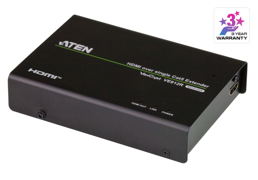 Aten HDMI HDBaseT Receiver KVM Switch & Video